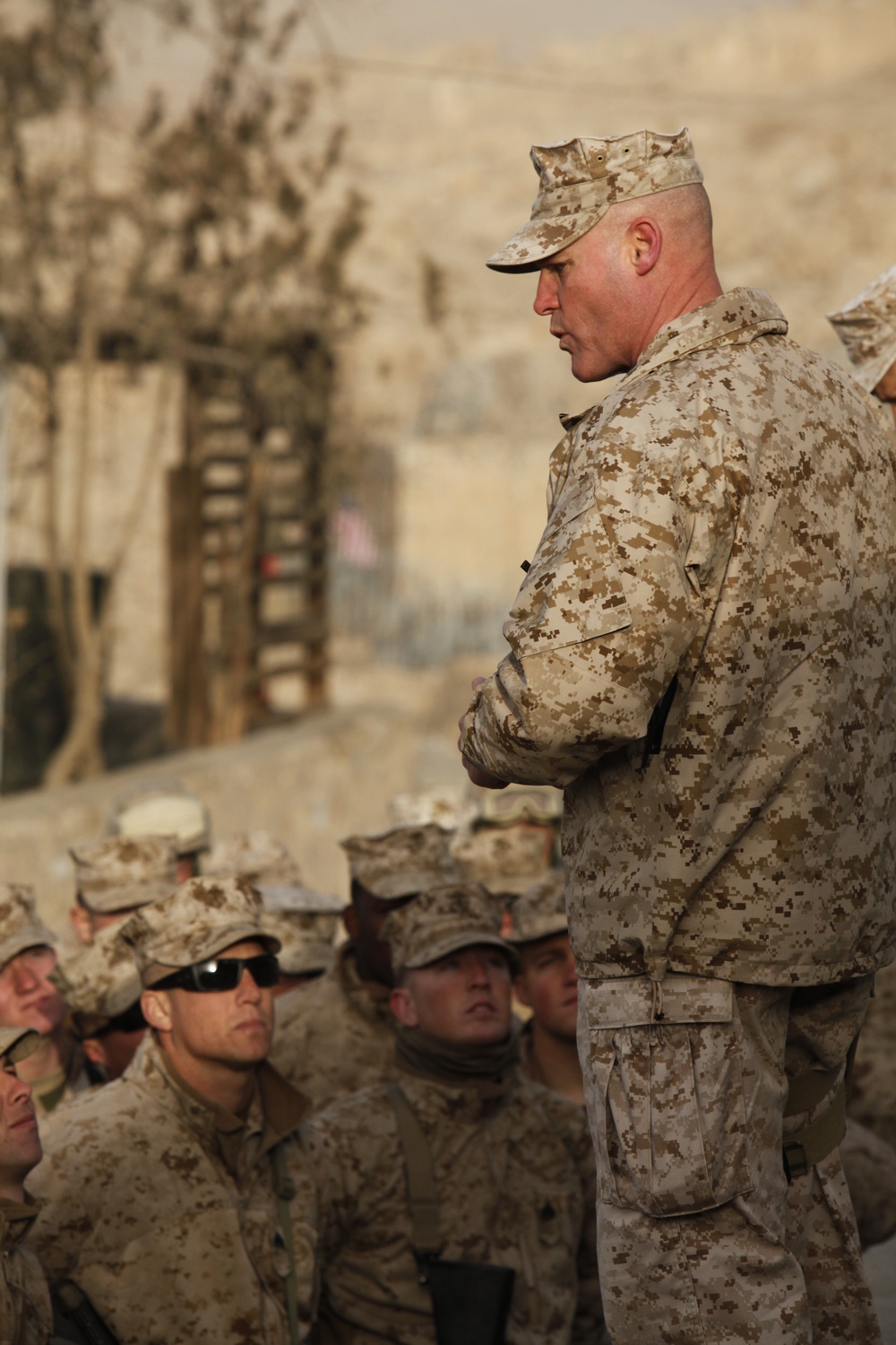 Marines conduct operations in Helmand province