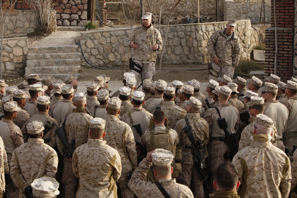 Marines conduct operations in Helmand province