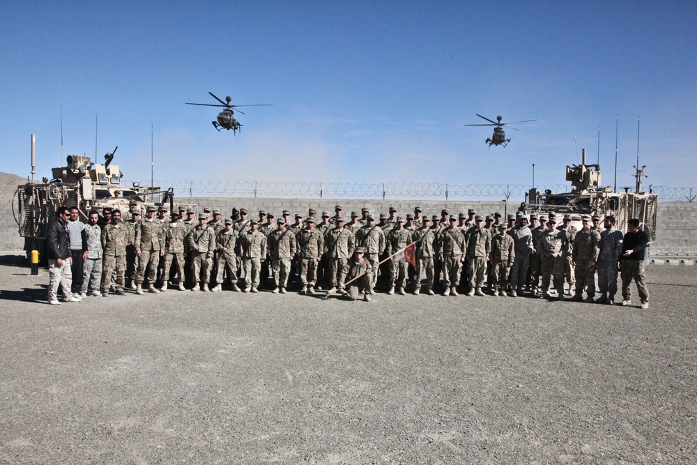 Change of command ceremony