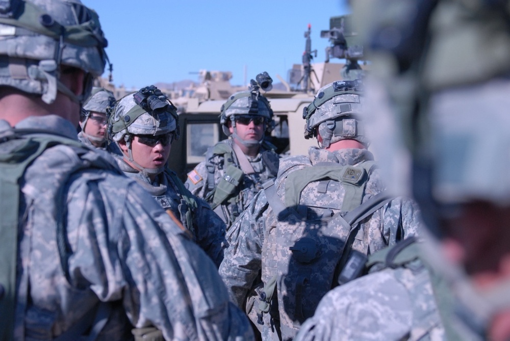 Convoy preparations at NTC