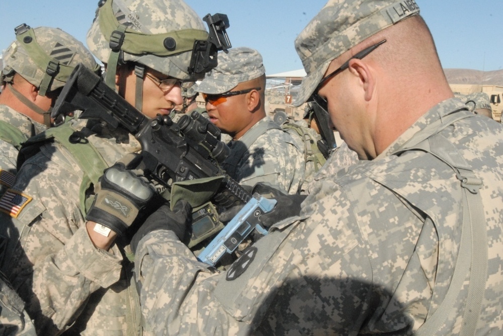 Convoy preparations at NTC