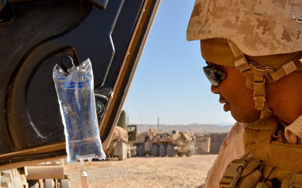 CLB-4 supports intelligence, surveillance, reconnaissance operations with combat logistics patrol