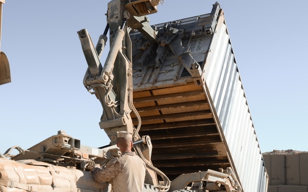 CLB-4 supports intelligence, surveillance, reconnaissance operations with combat logistics patrol