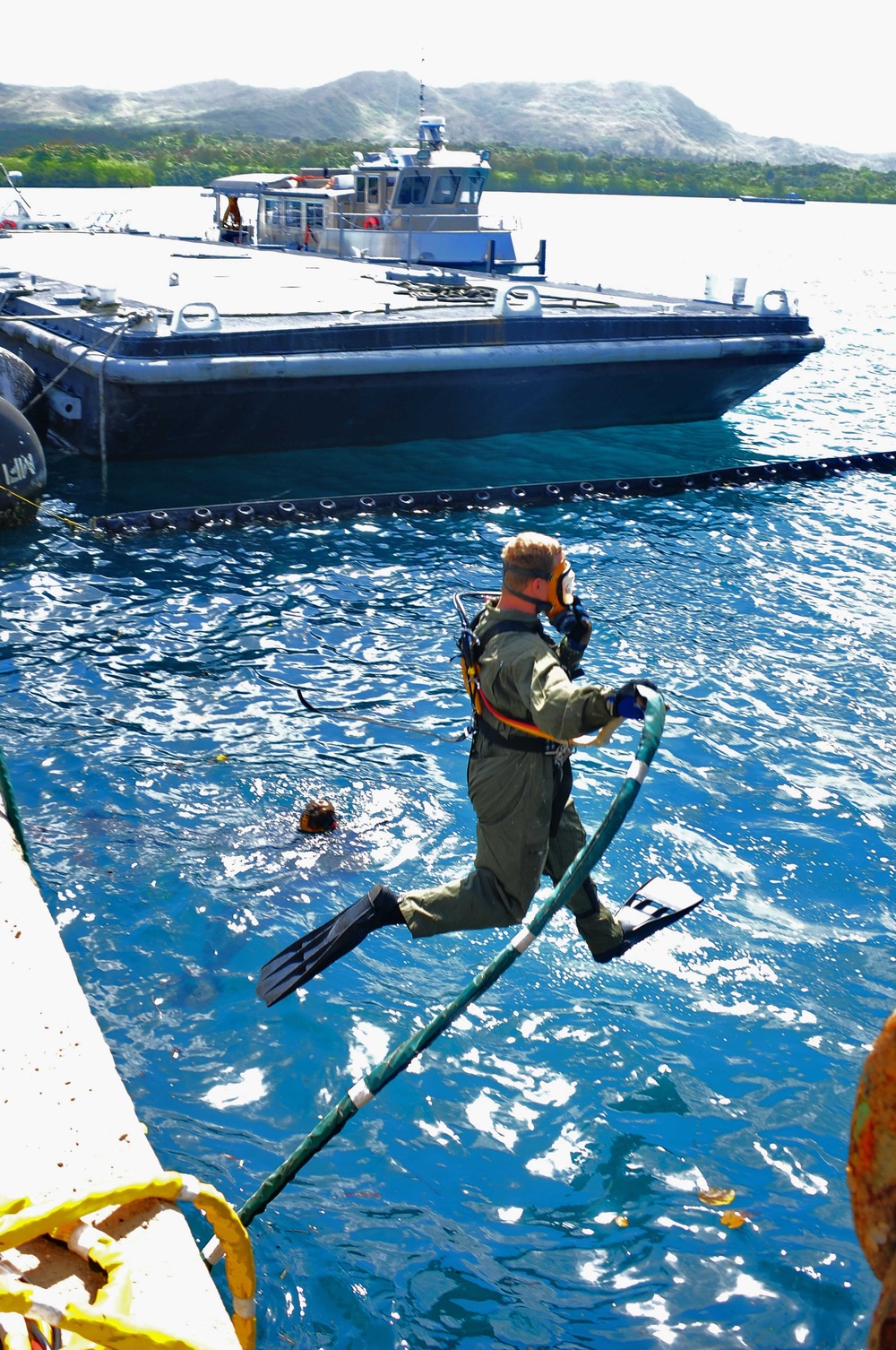 Performing underwater maintenance