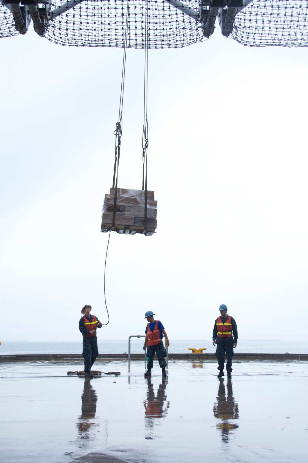 Aboard USS Bonhomme Richard