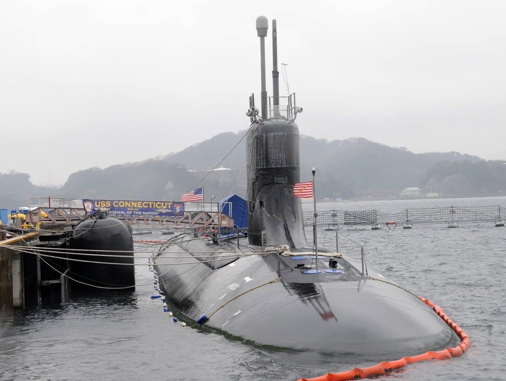 USS Connecticut at Fleet Activities Yokosuka