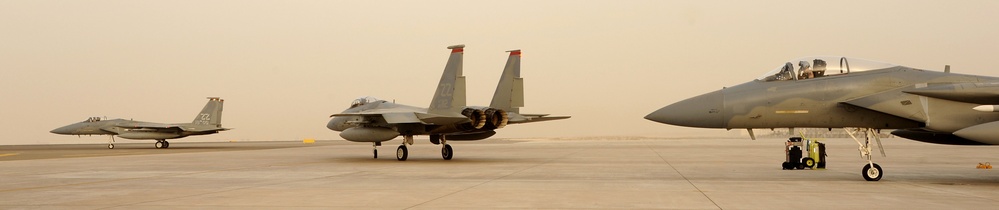 F-15 Eagles
