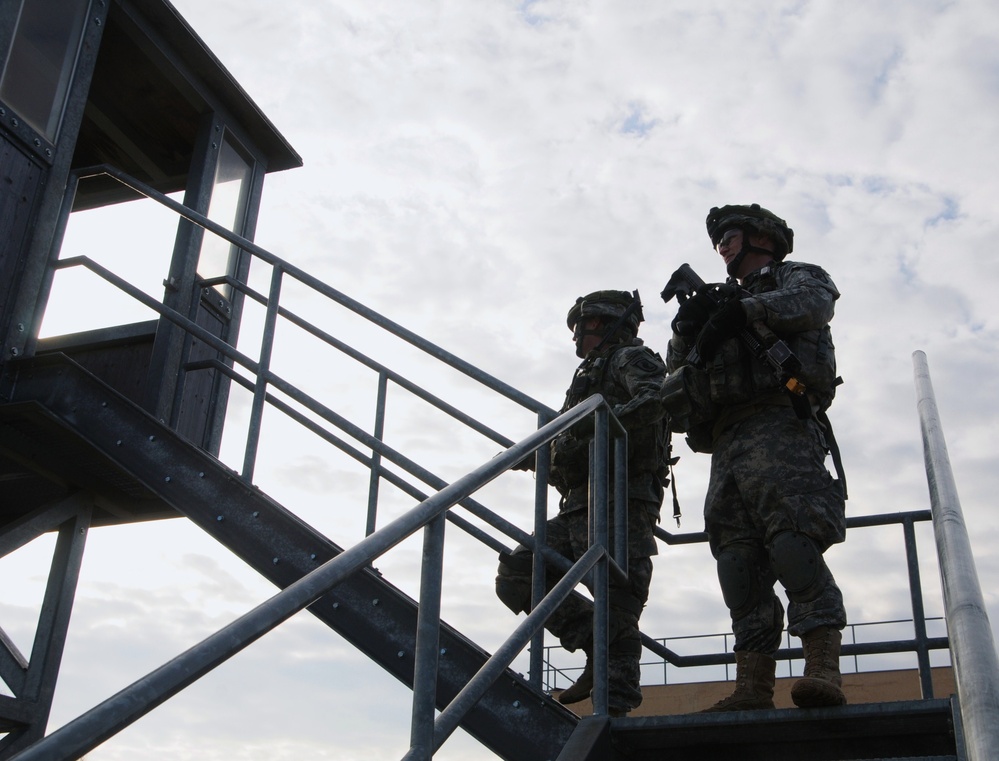 173rd Airborne Brigade Combat Team mission rehearsal exercise