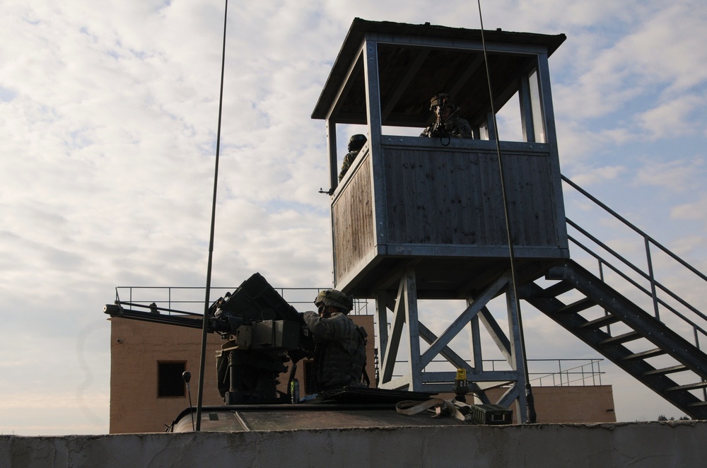 173rd Airborne Brigade Combat Team mission rehearsal exercise