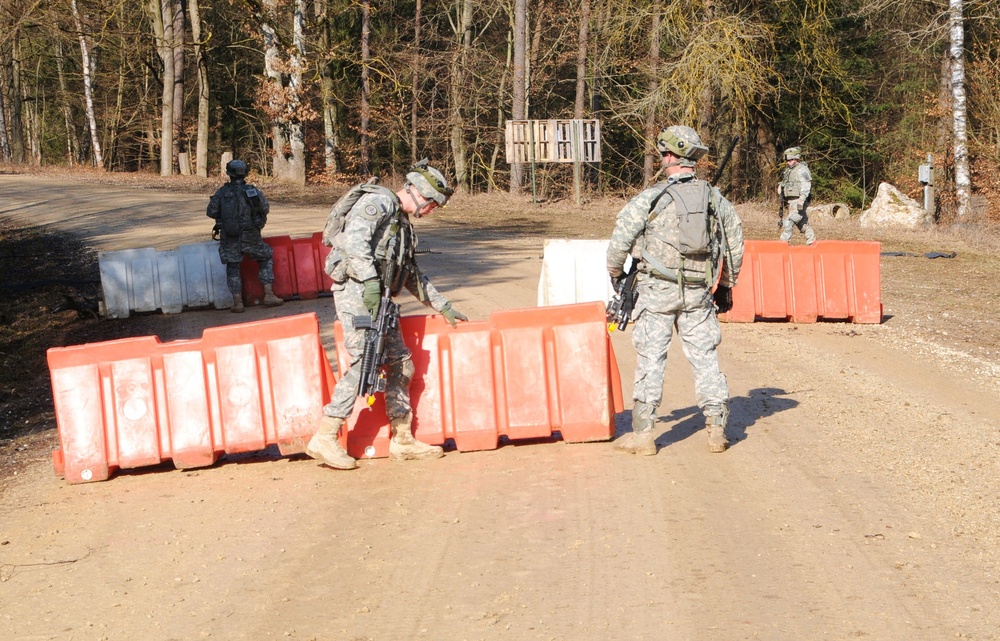 173rd Airborne Brigade Combat Team mission rehearsal exercise