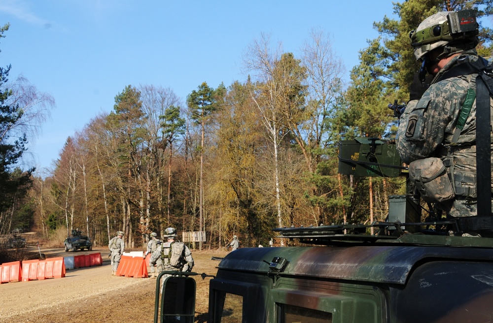 173rd Airborne Brigade Combat Team mission rehearsal exercise