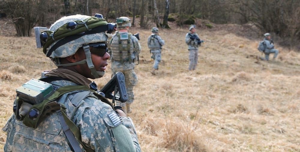 173rd Airborne Brigade Combat Team mission rehearsal exercise