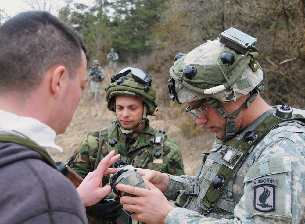 173rd Airborne Brigade Combat Team mission rehearsal exercise