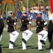Battle Color Detachment performs aboard Miramar