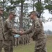 Sgt. Jason Briant, of Midwest City, Okla., receives a Bronze Star