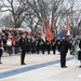 Chilean Minister of Defense wreath ceremony