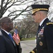 President of Ghana wreath ceremony