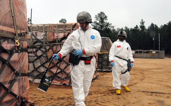 Soldiers take part in multi-agency nuclear forensics exercise