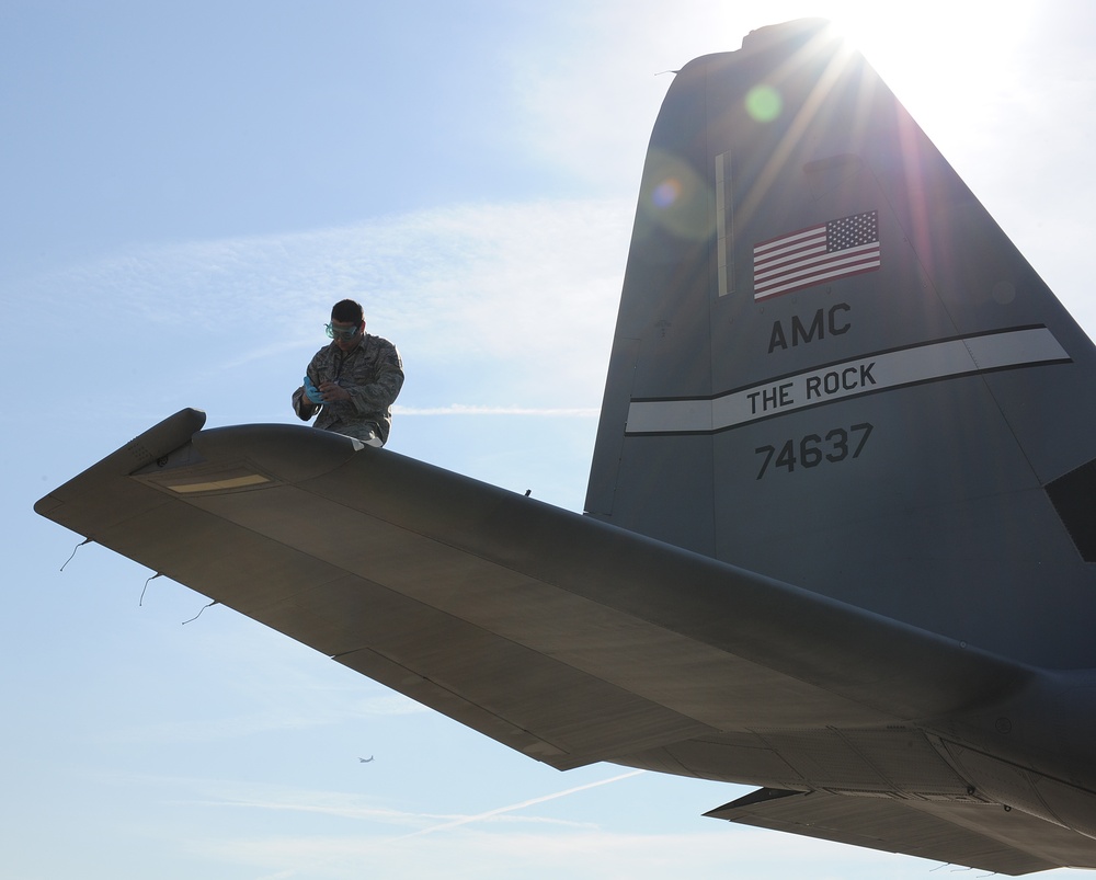 314th maintainers keep C-130s flying