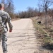 Military working dogs clear high traffic routes