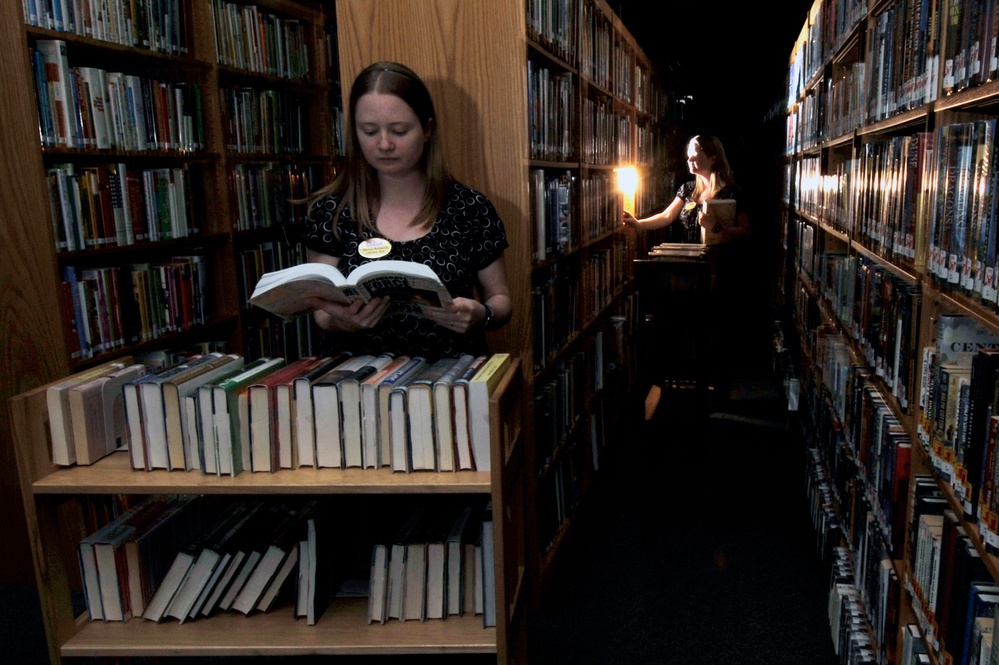 19th Force Support Squadron librarian supports airmen