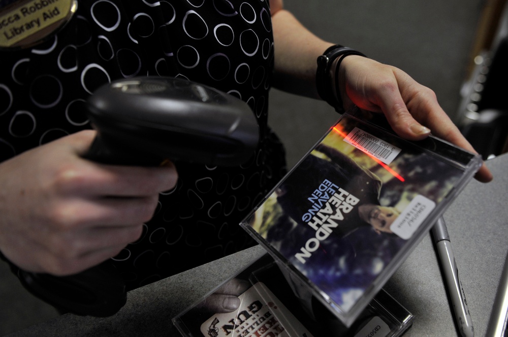 19th Force Support Squadron librarian supports airmen