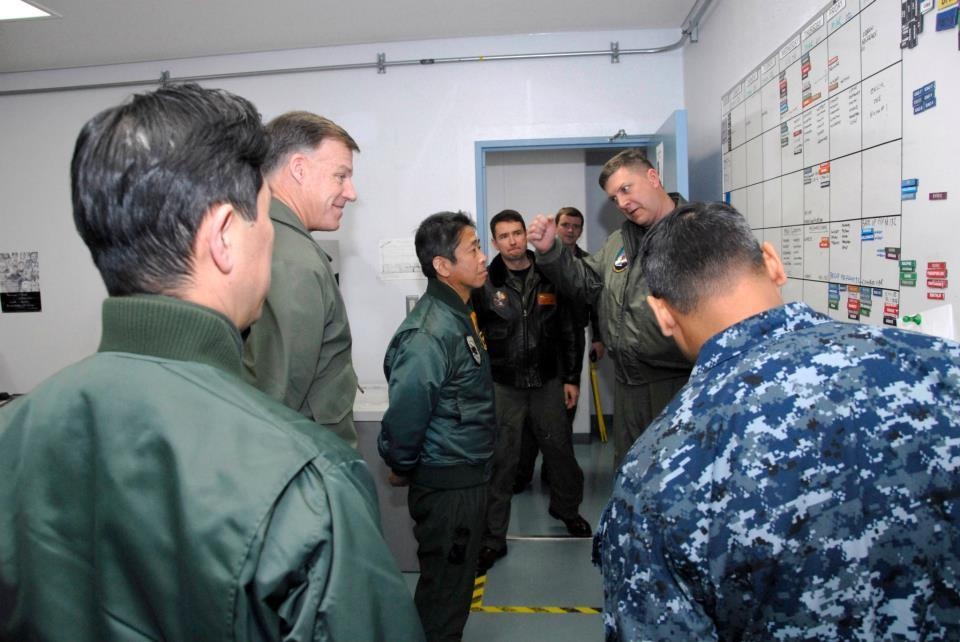 JMSDF Vice Adm. Hiroo Hatanaka tours NAF Misawa