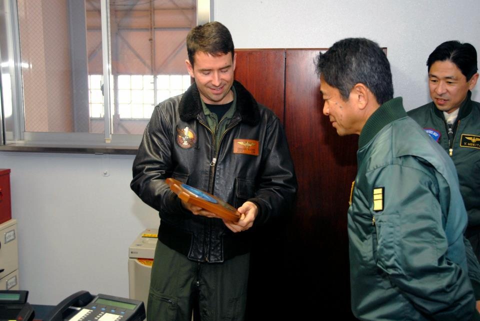 JMSDF Vice Adm. Hiroo Hatanaka tours NAF Misawa