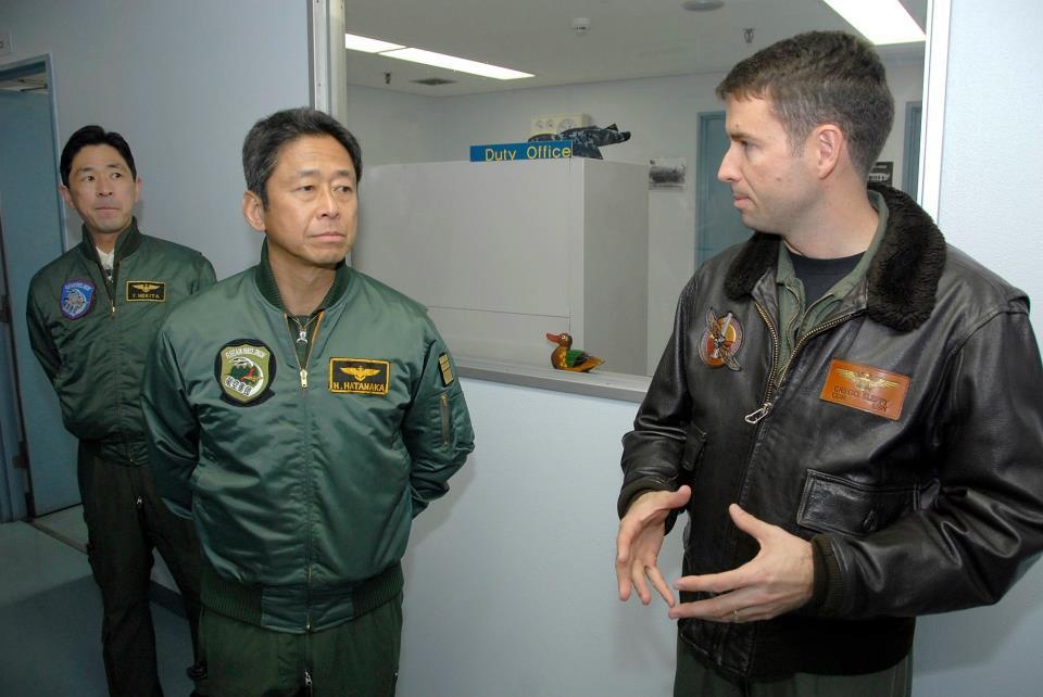 JMSDF Vice Adm. Hiroo Hatanaka tours NAF Misawa