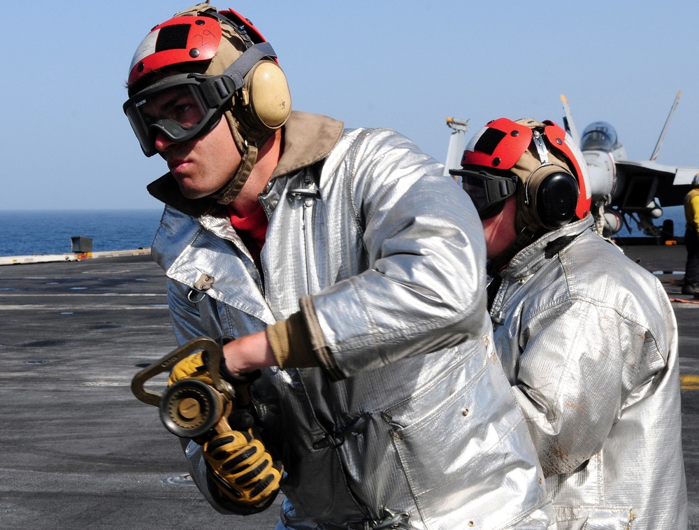 USS Abraham Lincoln mass casualty drill