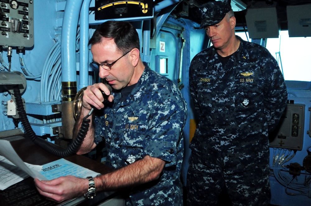 Moment of silence aboard USS Essex