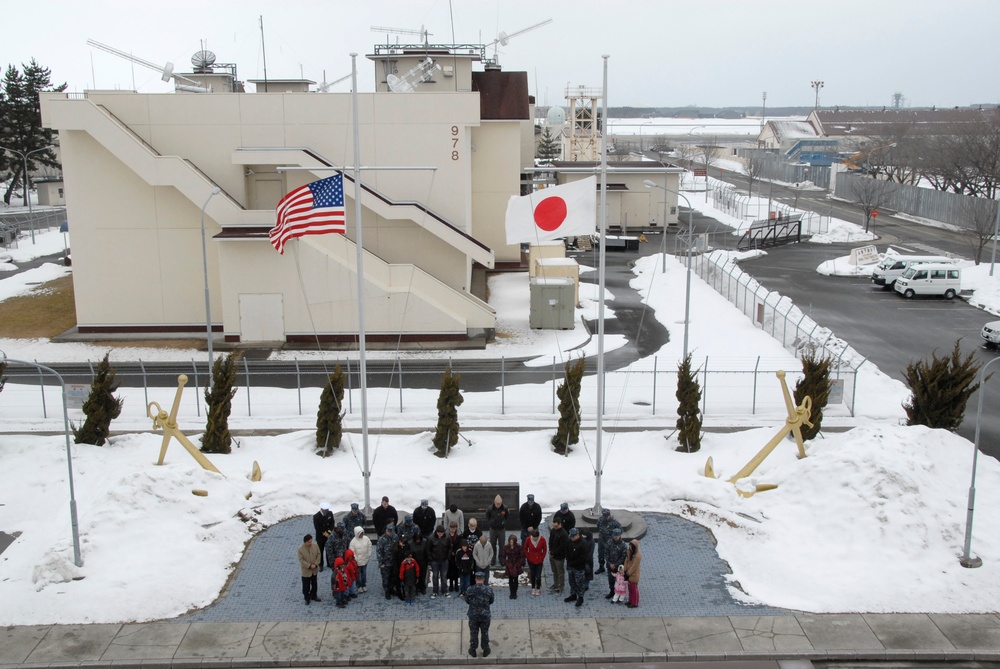 Moment of silence to remember Great East Japan Earthquake