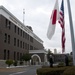 Flags fly at half mast in rememberance of earthquake