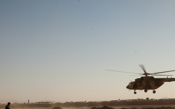 Commando training in Kandahar