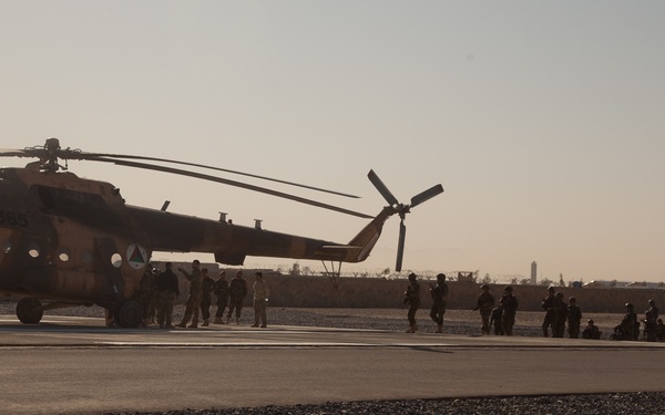 Commando training in Kandahar