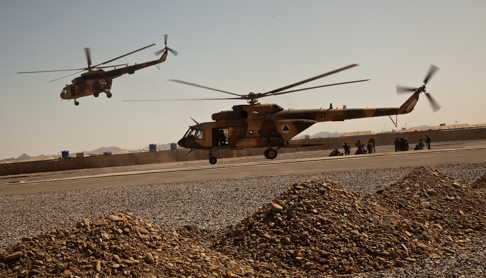 Commando training in Kandahar