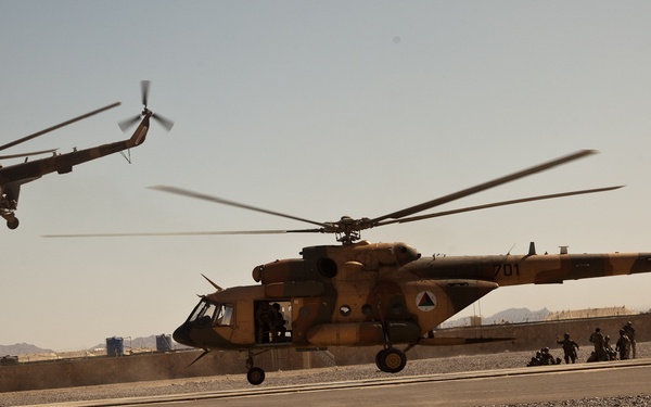 Commando training in Kandahar