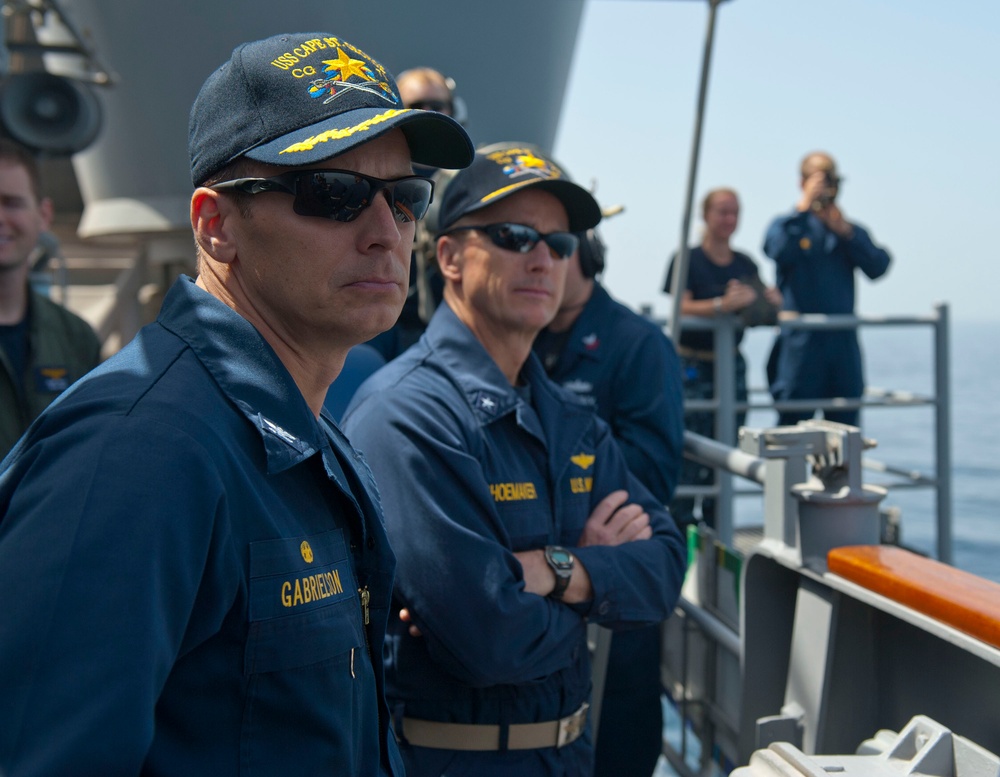 DVIDS - Images - USS Cape St. George replenishment at sea [Image 1 of 5]