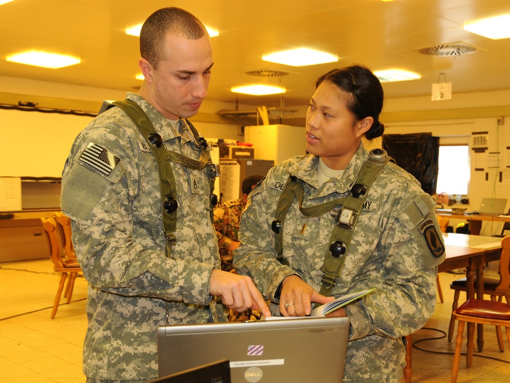 173rd Airborne Brigade Combat Team mission rehearsal exercise