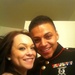 Lance Cpl. Joshua Escandon and wife