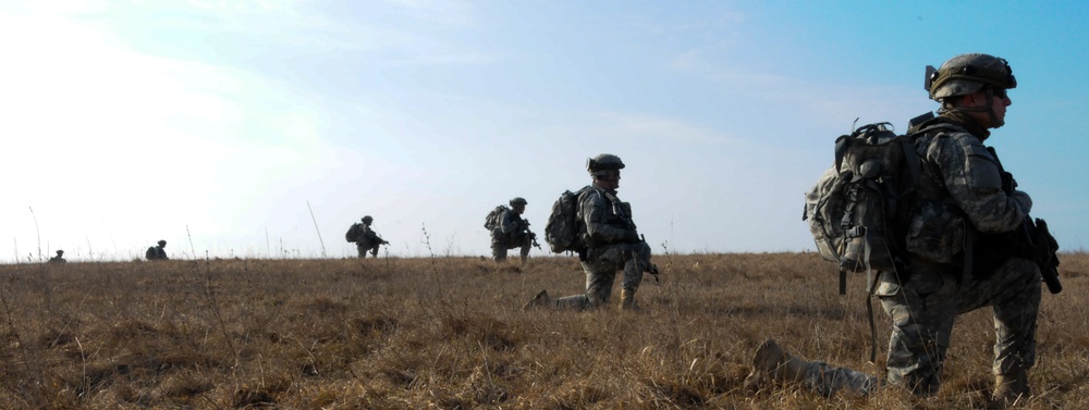 173rd Airborne Brigade Combat Team mission rehearsal exercise