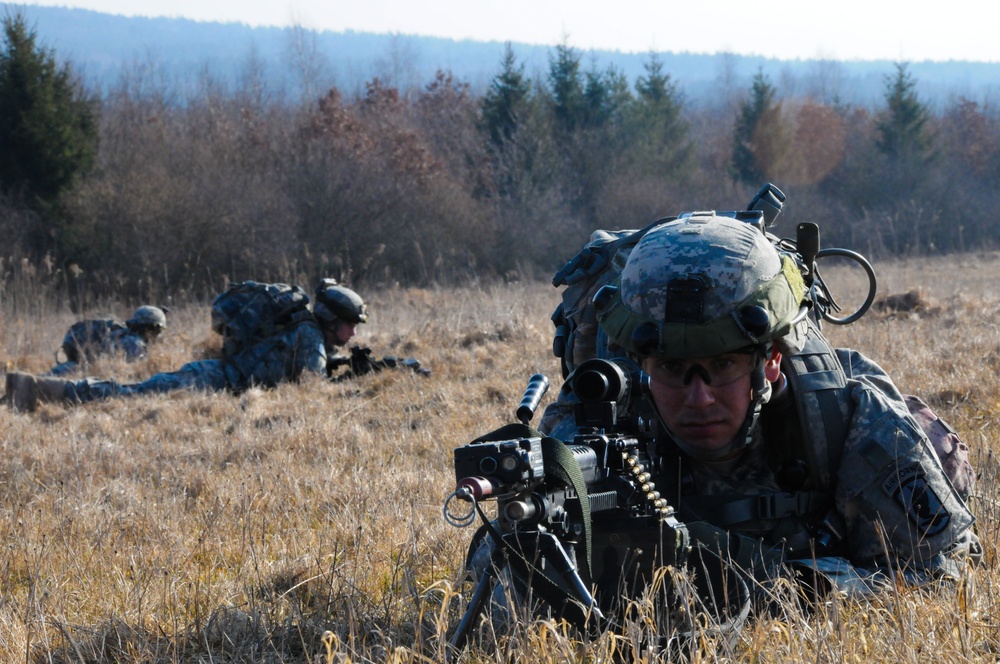 173rd Airborne Brigade Combat Team mission rehearsal exercise