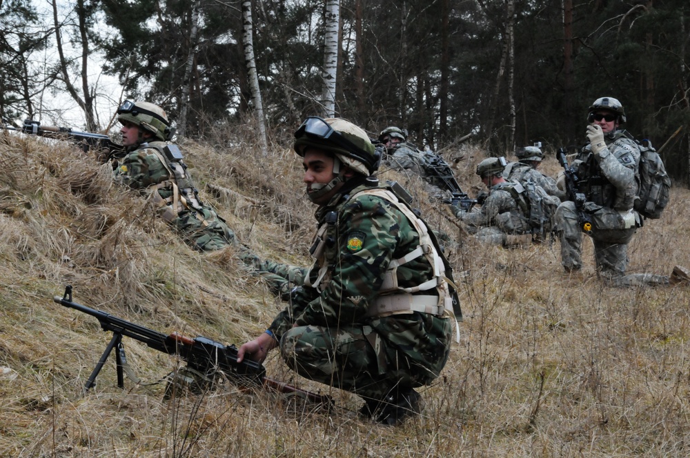 173rd Airborne Brigade Combat Team mission rehearsal exercise