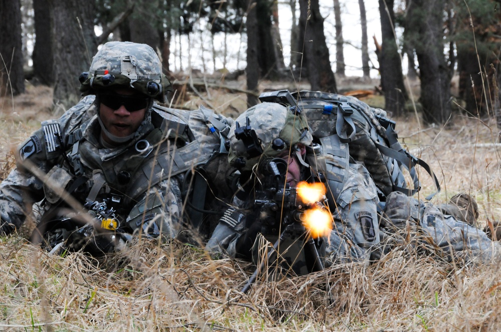 173rd Airborne Brigade Combat Team mission rehearsal exercise