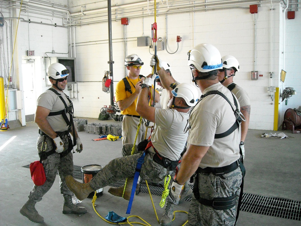 To the rescue: 188th hosts Urban Search and Rescue training