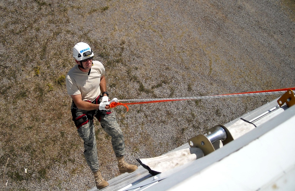To the rescue: 188th hosts Urban Search and Rescue training