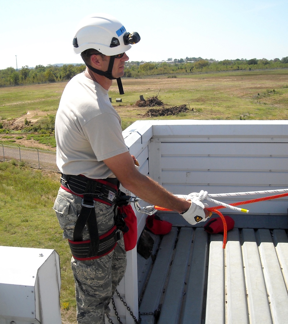 To the rescue: 188th hosts Urban Search and Rescue training