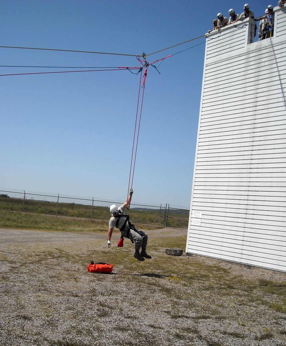 To the rescue: 188th hosts Urban Search and Rescue training