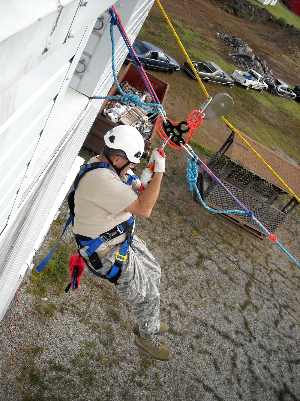 To the rescue: 188th hosts Urban Search and Rescue training