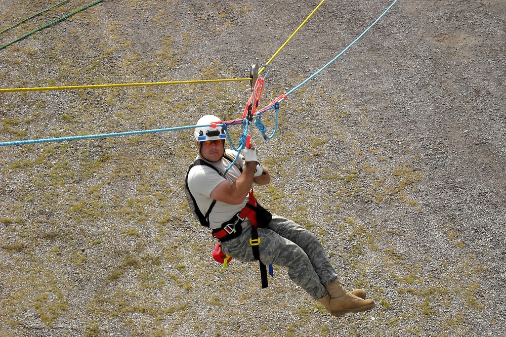 To the rescue: 188th hosts Urban Search and Rescue training